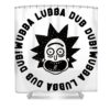 wubba lubba dub dub maida widiastuti transparent - Anime Shower Curtains