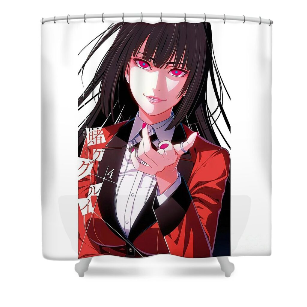 yumeko kakegurui moore bruce - Anime Shower Curtains