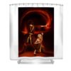 zuko fire nation aji dara transparent - Anime Shower Curtains
