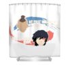 zuko that is rough buddy avatar the last airbender carlyn p lee transparent - Anime Shower Curtains